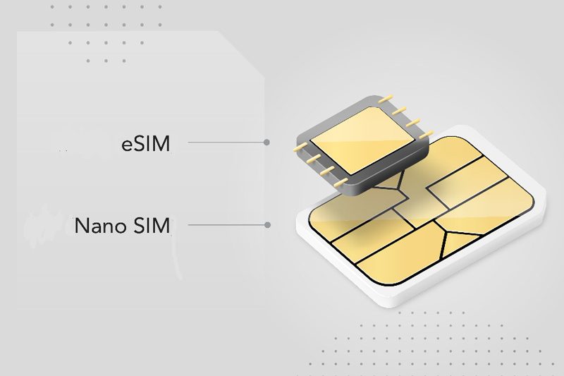 ví dụ về 2 dạng sim hiện nay