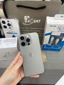 iPhone 15 Pro Max cũ Đà Nẵng zin 100% tại cửa hàng Táo 247