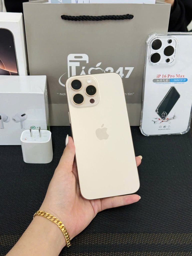 iPhone 16 Pro Max mới chính hãng Đà Nẵng – Hình ảnh thực tế tại Táo 247
