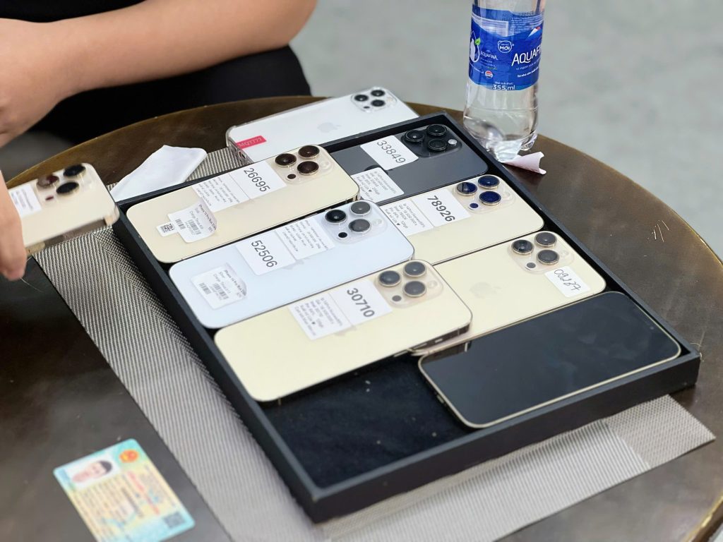 iPhone cũ giá tốt tại Đà Nẵng – Hình ảnh thực tế tại Táo 247
