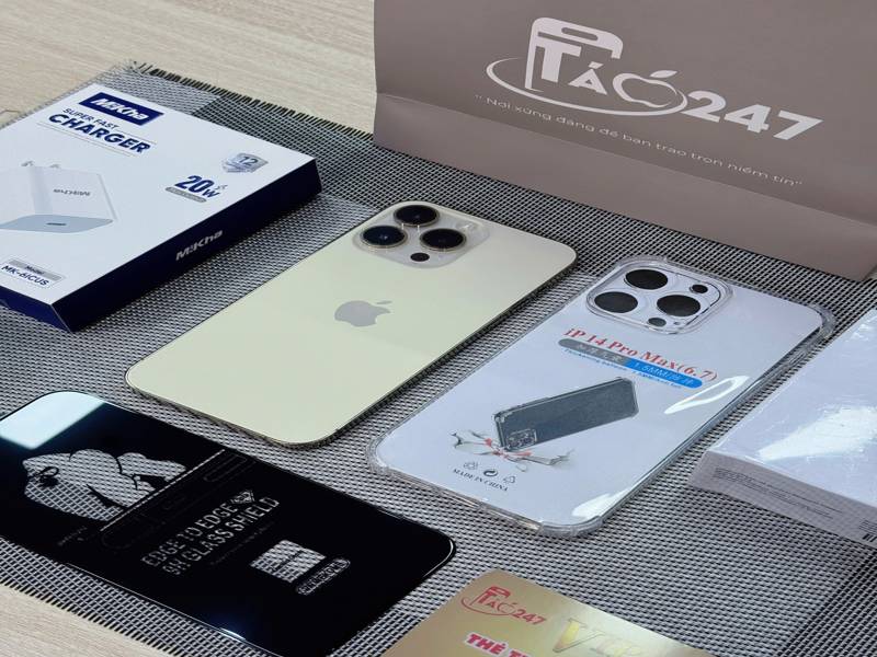Full bộ iPhone cũ zin và phụ kiện chính hãng tại Táo 247 Đà Nẵng