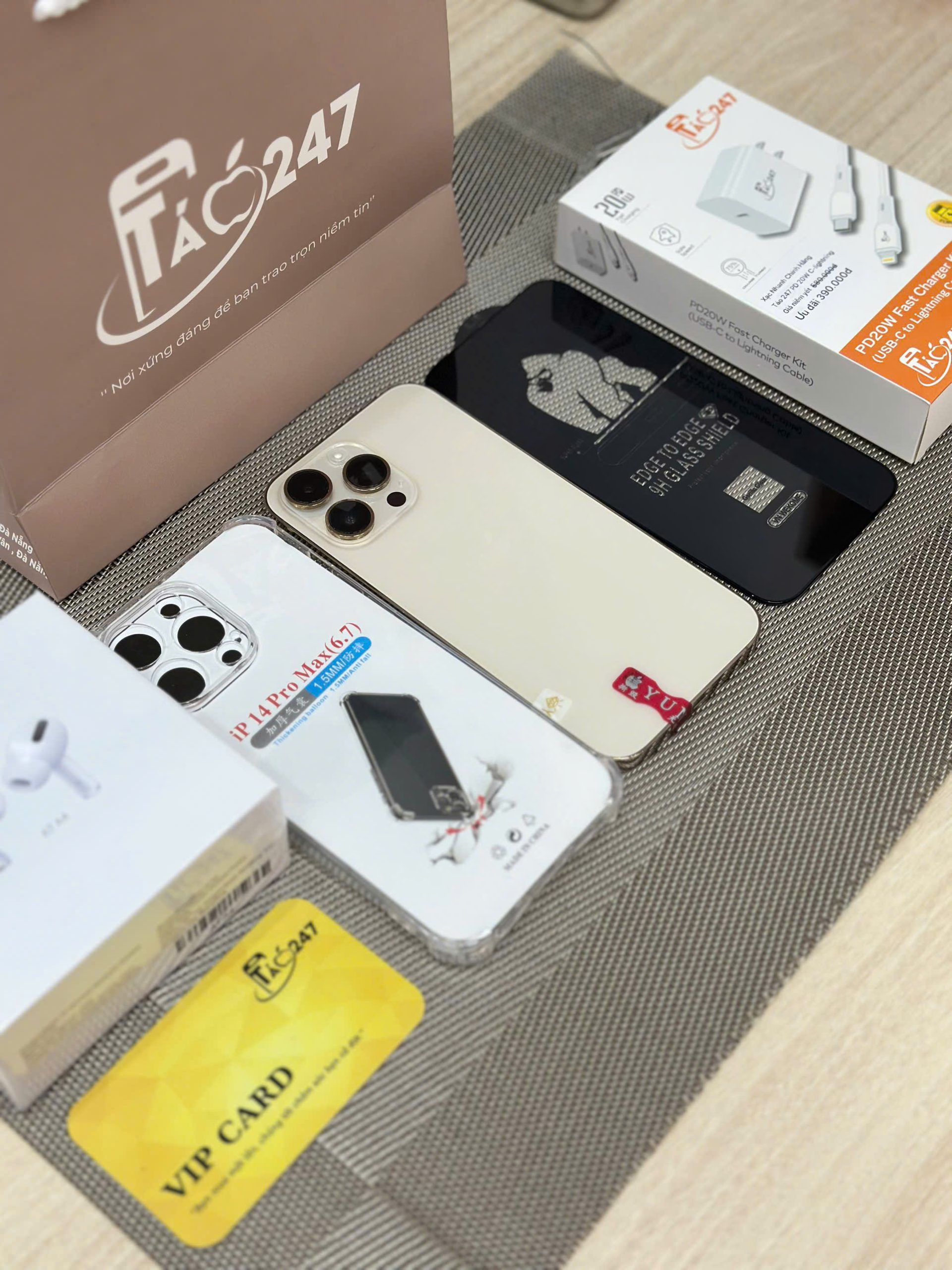 iPhone cũ Đà Nẵng kèm phụ kiện chính hãng tại Táo 247