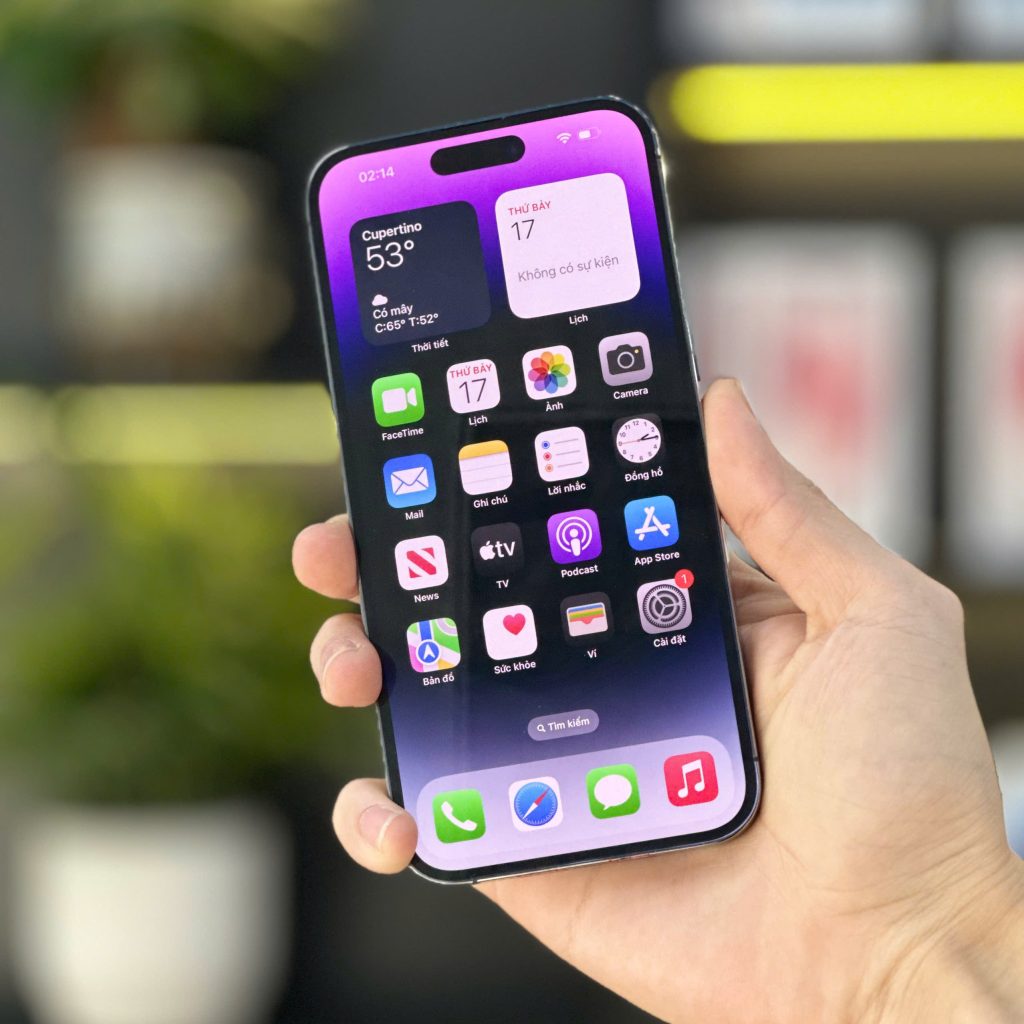 Cận cảnh iPhone chính hãng tại Táo 247 Đà Nẵng – màn hình sắc nét, máy zin 100%