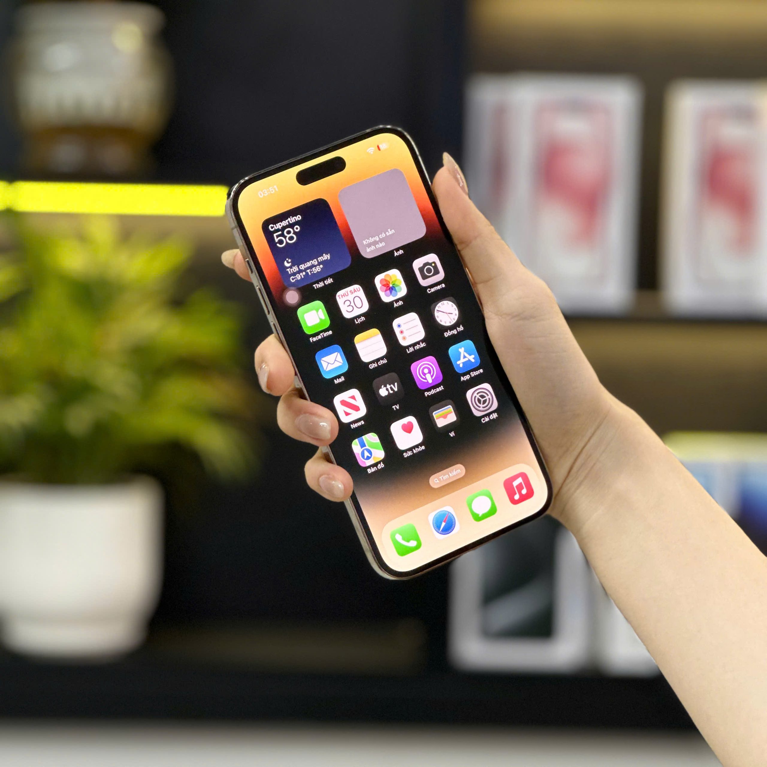 Trải nghiệm thực tế iPhone 14 Pro Max cũ tại Đà Nẵng – Giao diện mượt, máy zin 100%