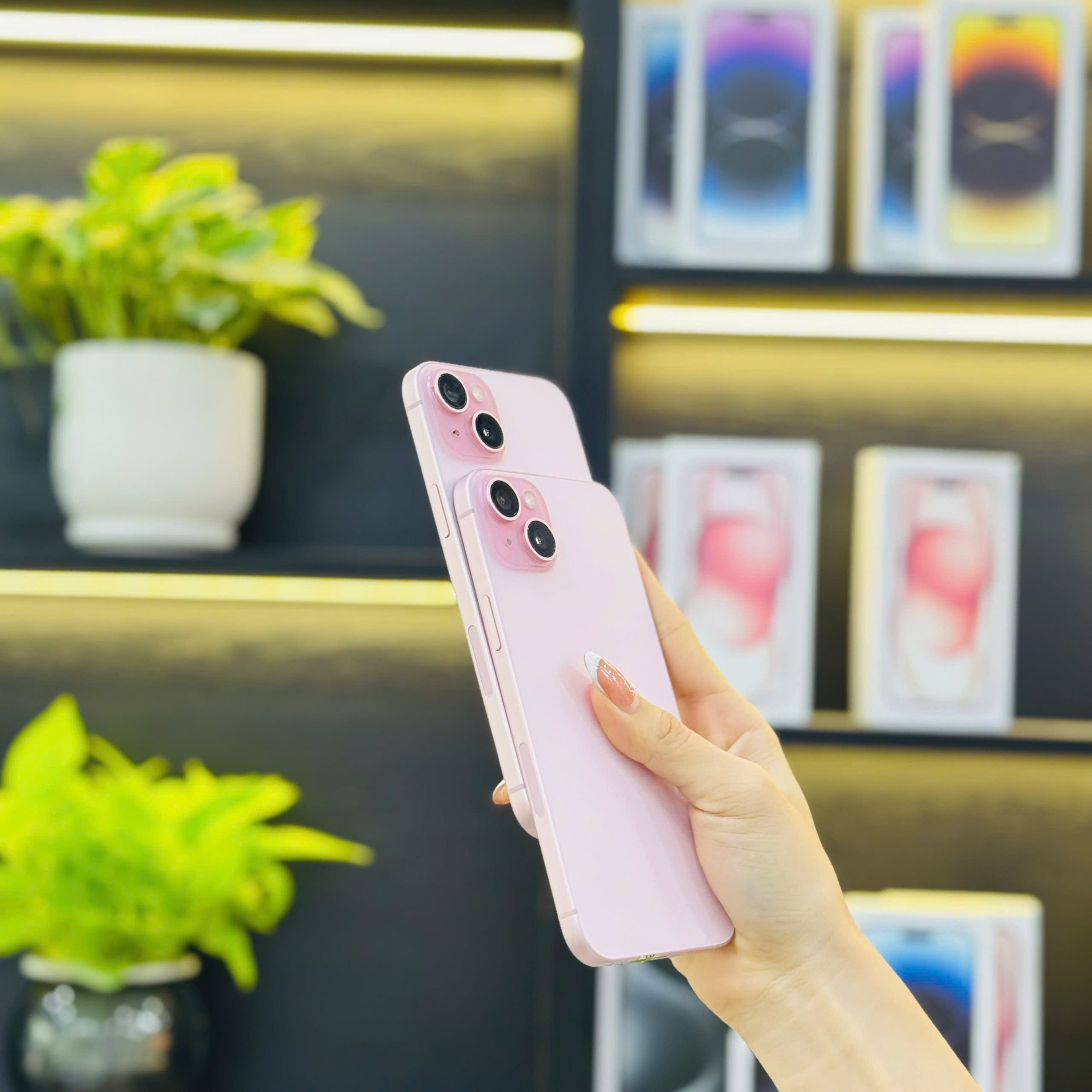 iPhone 15 Plus cũ màu hồng tại Táo 247 Đà Nẵng, máy zin, ngoại hình đẹp như mới