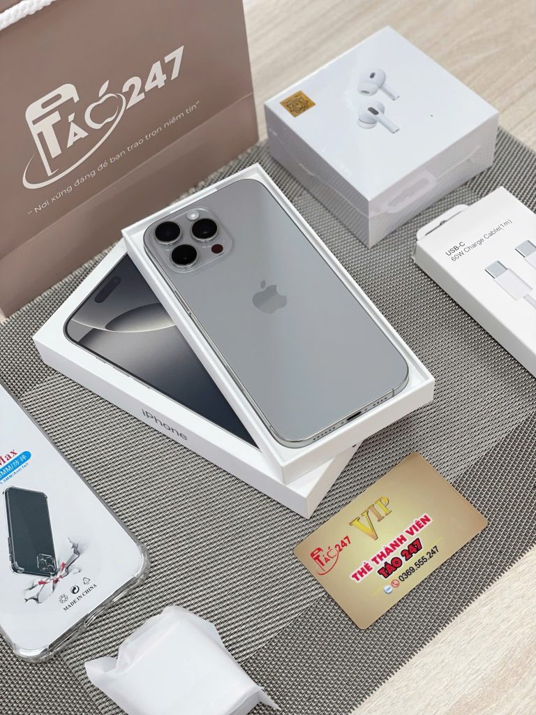 iPhone 16 Pro Max mới Đà Nẵng chính hãng fullbox tại Táo 247