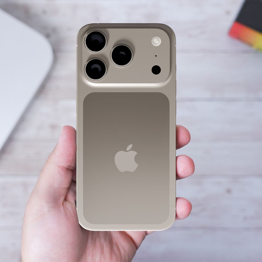 iPhone 17 màu titan mới ra mắt 2025 – mặt lưng cao cấp, 3 camera siêu nét