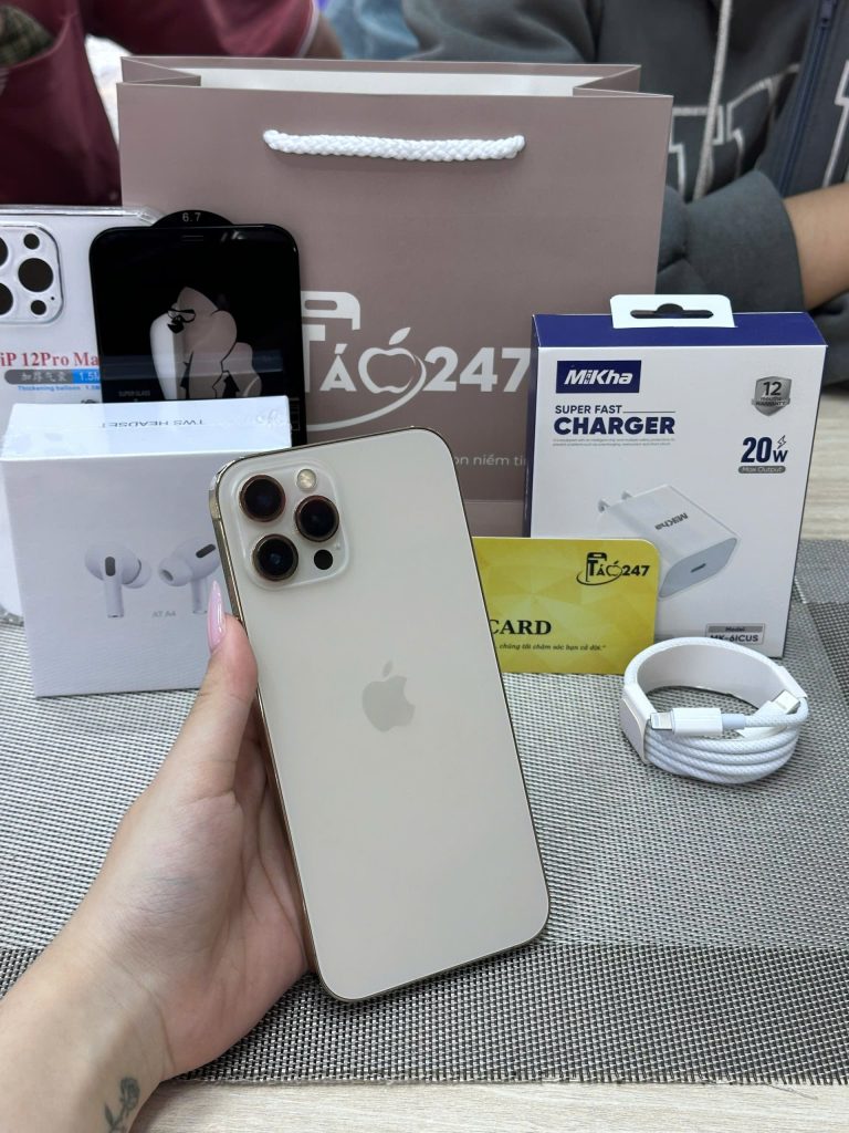 iPhone 12 Pro Max 512GB cũ tại Đà Nẵng – máy đẹp zin, đủ phụ kiện tại Táo 247