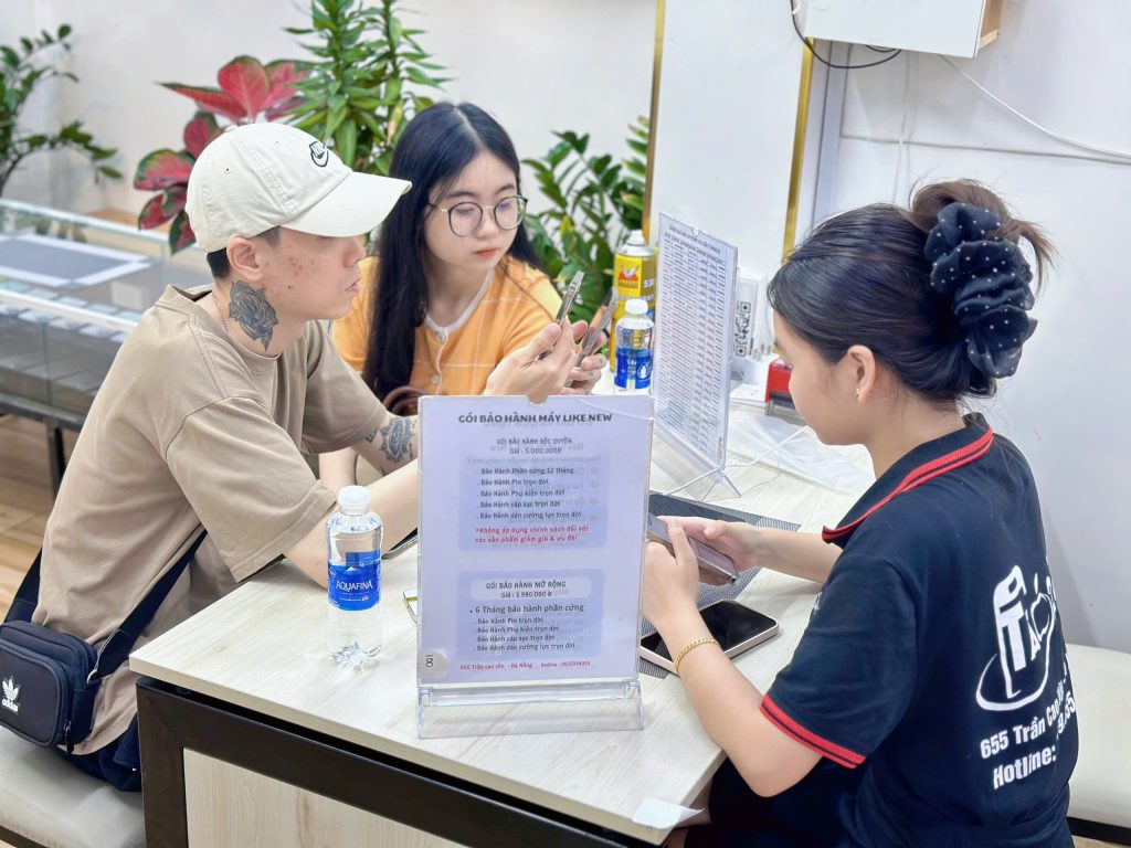 Tư vấn mua iPhone cũ tại Táo 247 cơ sở 655 Trần Cao Vân Đà Nẵng – chuyên nghiệp, rõ ràng chính sách bảo hành
