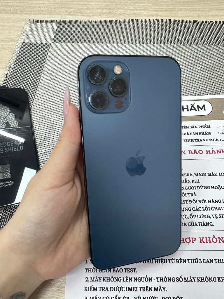 iPhone 12 Pro Max Lock cũ màu xanh tại Táo 247 Đà Nẵng
