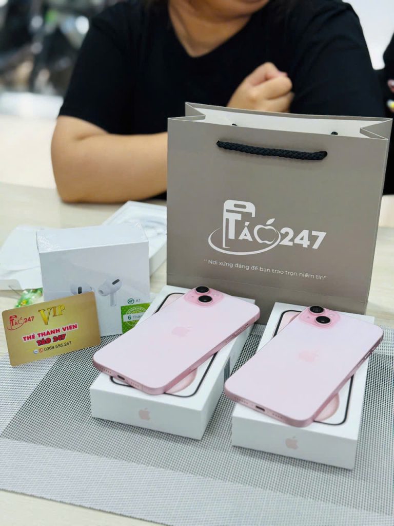 iPhone 15 Plus màu hồng giá rẻ Hồ Chí Minh – Mua tại Táo 247 Gò Vấp