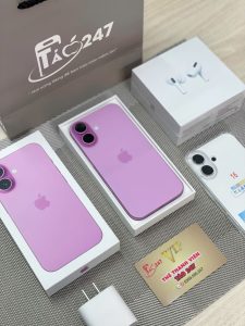 iPhone 16 cũ 99% – Mua tại Táo 247, máy zin 100%, pin khỏe, giá tốt