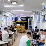Không gian cửa hàng Táo 247 Hồ Chí Minh – nơi mua iPhone trả góp uy tín, đông khách, phục vụ tận tâm