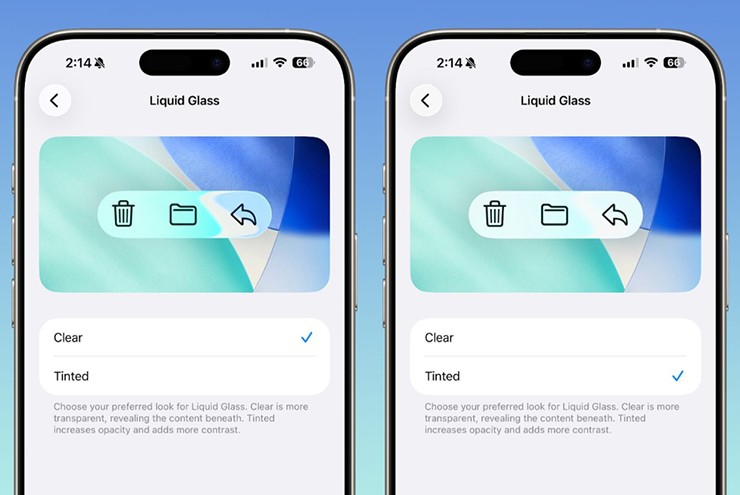 iPhone bị lag sau khi lên iOS 26.1 – giao diện mới và hiệu năng sau cập nhật