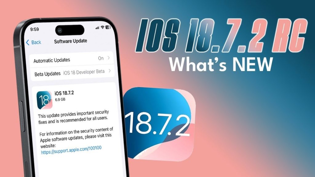 iOS 18.7.2 có gì mới – bản cập nhật bảo mật quan trọng cho iPhone | Táo 247 Hồ Chí Minh