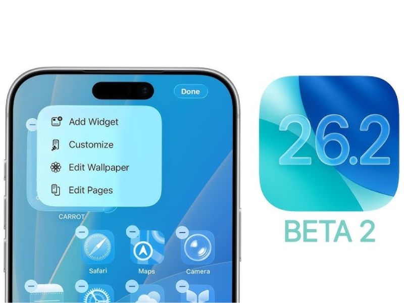 iOS 26.2 Beta 2 – bản cập nhật mới nhất với tính năng và cải tiến quan trọng trên iPhone