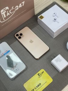 iPhone 11 Pro – Máy zin 100%, tặng full phụ kiện chính hãng tại Táo 247 Gò Vấp.