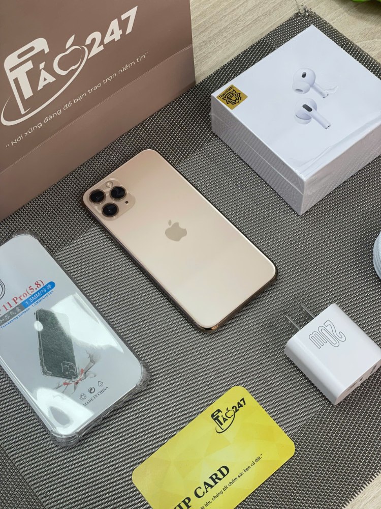 iPhone 11 Pro Hồ Chí Minh – Máy zin 100%, tặng full phụ kiện chính hãng tại Táo 247 Gò Vấp.