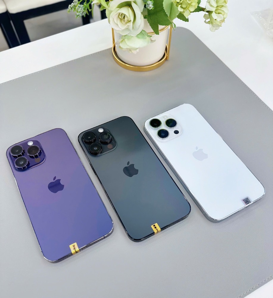 iPhone 14 Pro Max HCM – Hình ảnh thực tế tại Táo 247 Hồ Chí Minh, máy zin 100% đẹp như mới
