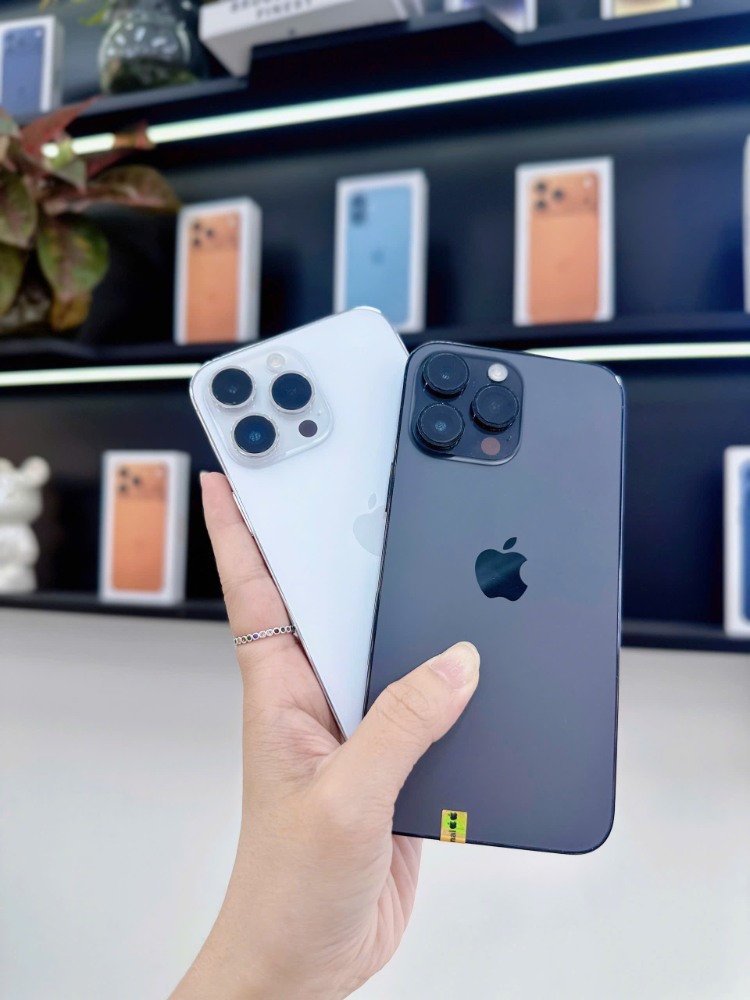 iPhone 14 Pro Max HCM – Hình ảnh thực tế tại Táo 247 Hồ Chí Minh, máy zin 100%, đẹp sang trọng