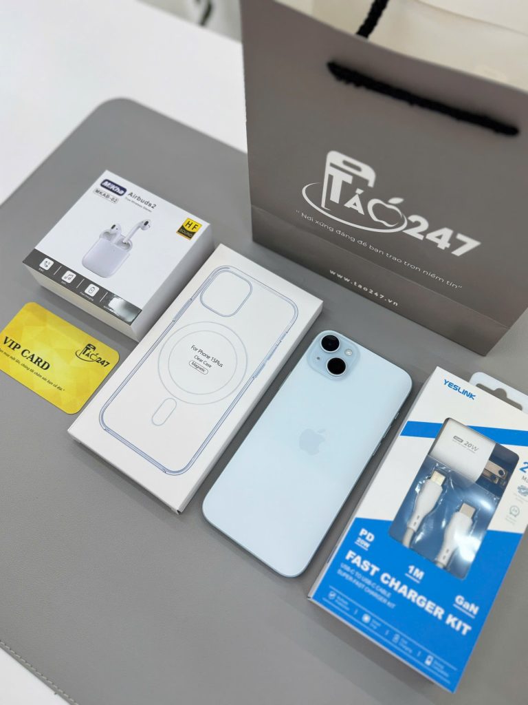 iPhone 15 Plus cũ Hồ Chí Minh – Máy zin 100% tại Táo 247 Gò Vấp
