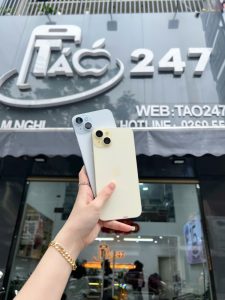 iPhone 15 Plus Hồ Chí Minh chính hãng tại Táo 247 – Máy zin 100%, bảo hành pin 12 tháng