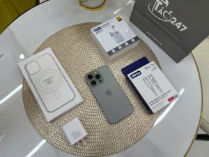 iPhone 15 Pro tại Táo 247 – fullbox, máy zin 100%, giá tốt nhất Gò Vấp