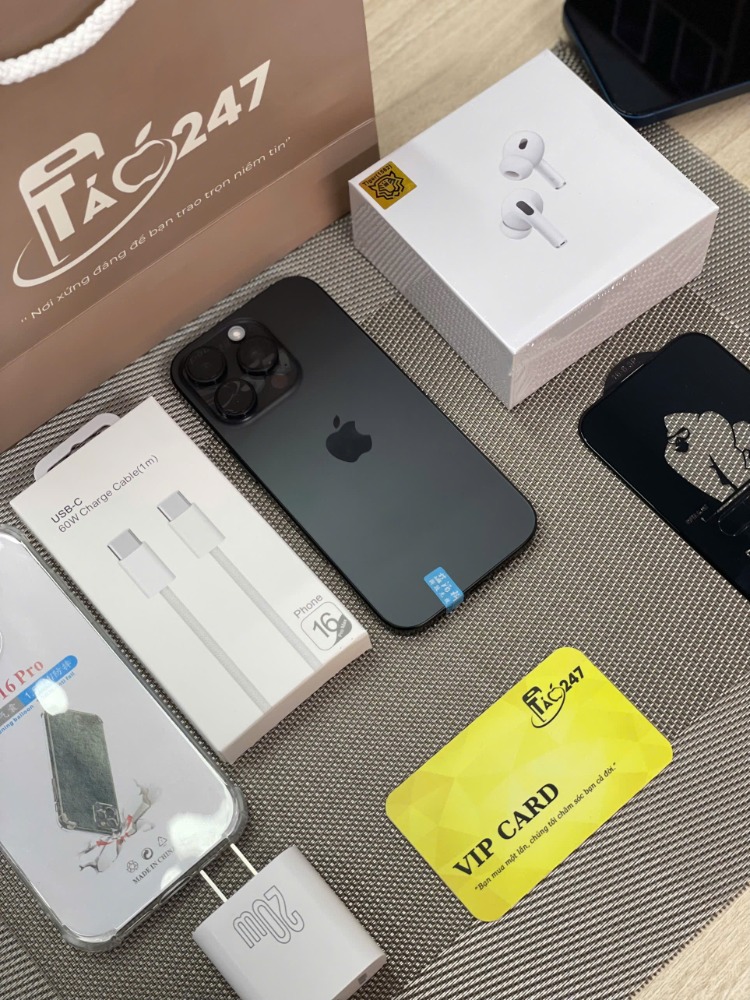 iPhone 16 Pro cũ Hồ Chí Minh – máy zin 100%, giá tốt nhất tại Táo 247 Gò Vấp