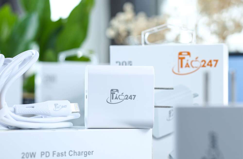 Sạc iPhone Táo 247 Hồ Chí Minh – phụ kiện chính hãng, an toàn, bảo hành 2 năm