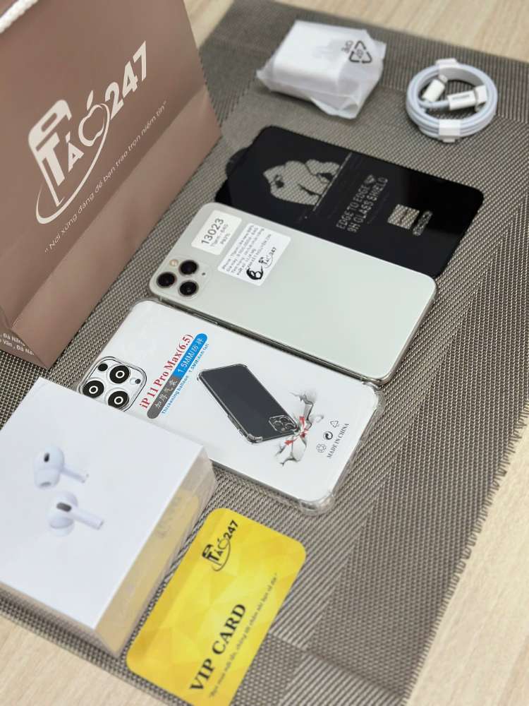 iPhone 11 Pro Max cũ tại Táo 247 Đà Nẵng, full hộp, pin tốt, bảo hành 12 tháng