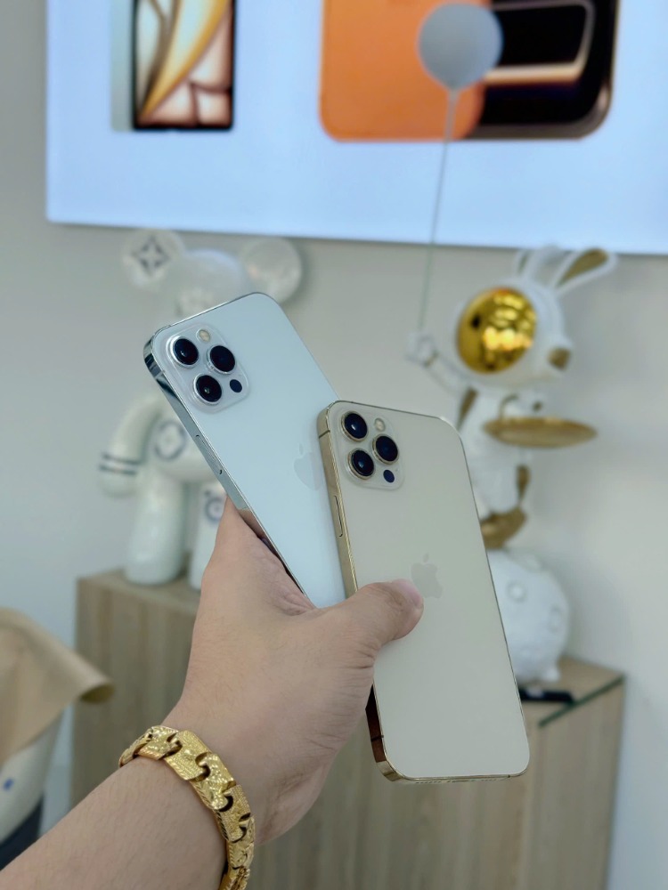 iPhone 12 Pro Max màu trắng chính hãng tại Táo 247 Đà Nẵng, thiết kế sang trọng camera 3 ống kính