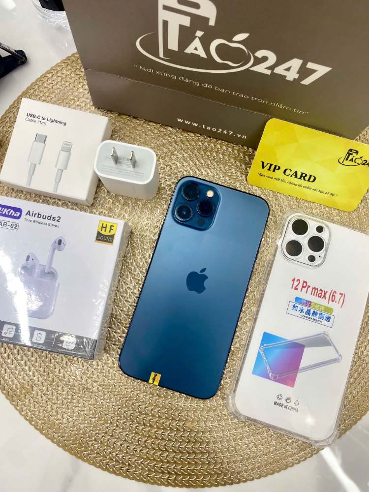 iPhone 12 Pro Max chính hãng tại Táo 247 Đà Nẵng, máy đẹp kèm phụ kiện và bảo hành
