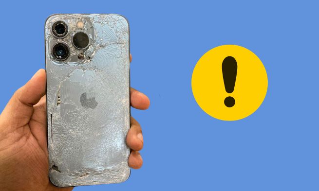 iPhone 11 bị vỡ mặt lưng cần thay kính lưng tại Đà Nẵng