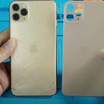 iPhone 11 trước và sau khi thay mặt lưng tại Táo 247 Đà Nẵng