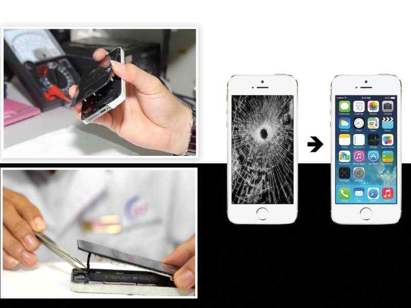 Dịch vụ ép kính iPhone tại Táo 247 – xử lý kính vỡ, giữ nguyên màn hình gốc
