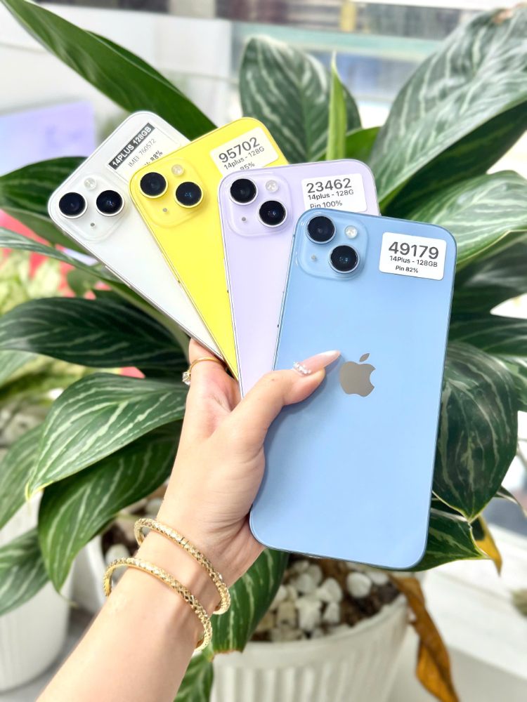 Các màu iPhone 14 Plus cũ like new tại Táo 247 Đà Nẵng