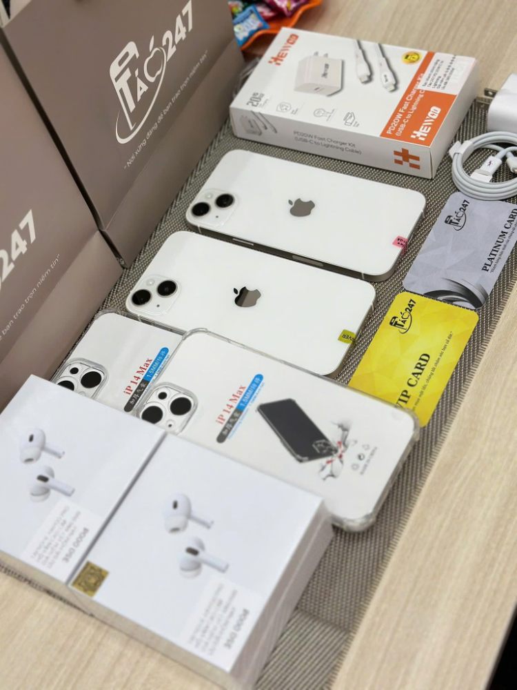 Nhiều iPhone 14 Plus cũ like new kèm hộp tại cửa hàng Táo 247 Đà Nẵng