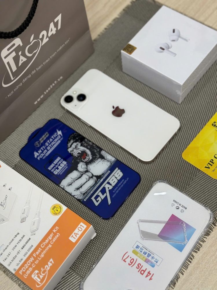 iPhone 14 Plus cũ like new kèm hộp và phụ kiện tại Táo 247 Đà Nẵng