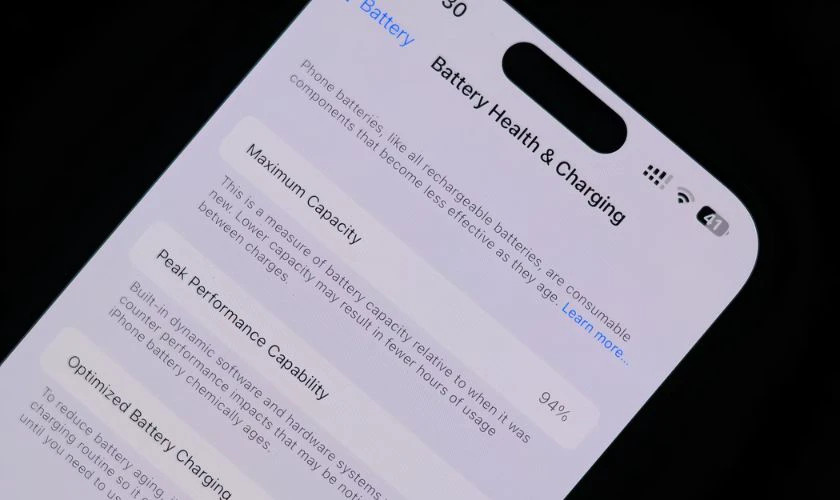 Cách check pin iPhone Đà Nẵng Táo 247