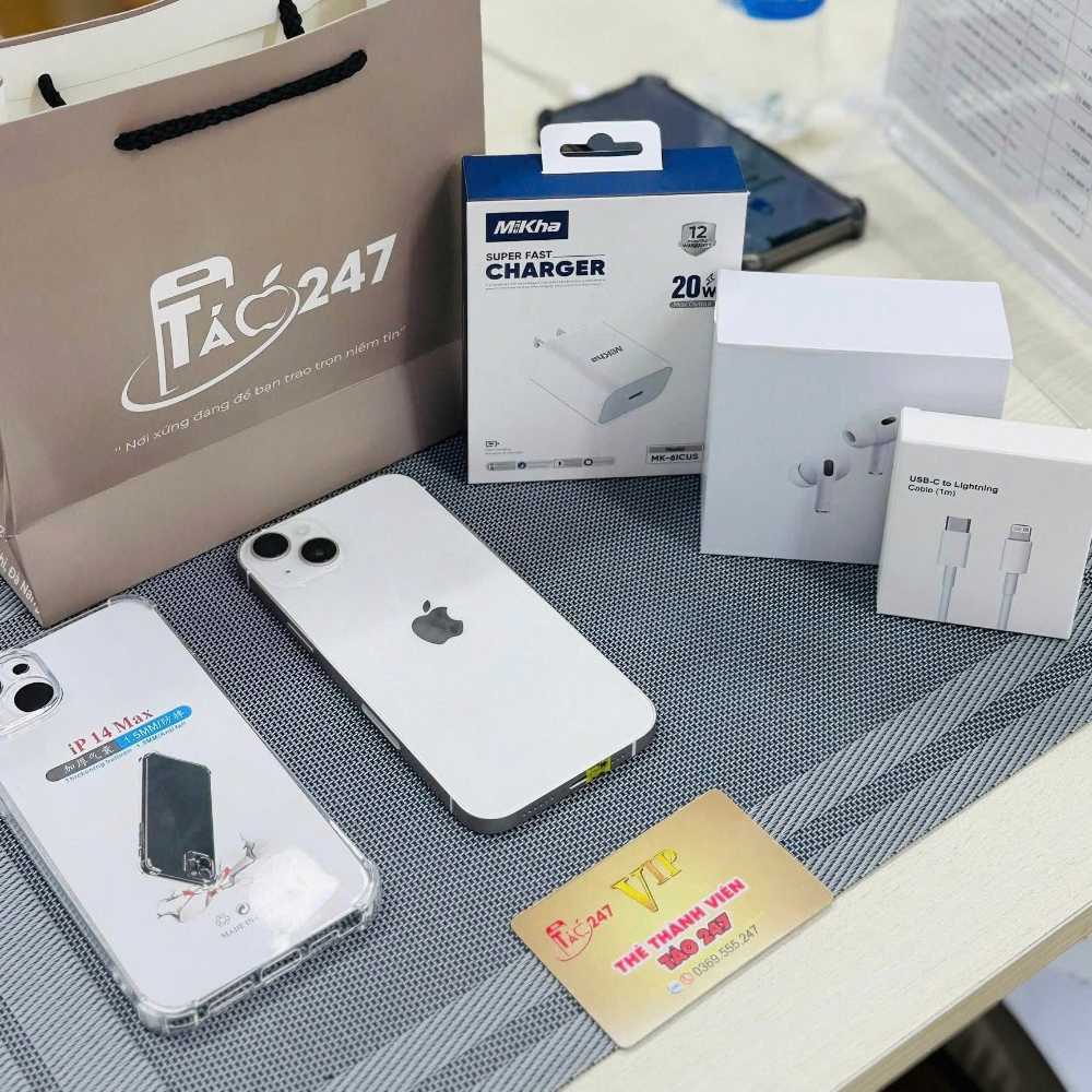 iPhone 14 Plus cũ tại Táo 247 Hồ Chí Minh, máy đẹp, phụ kiện đầy đủ, giá tốt