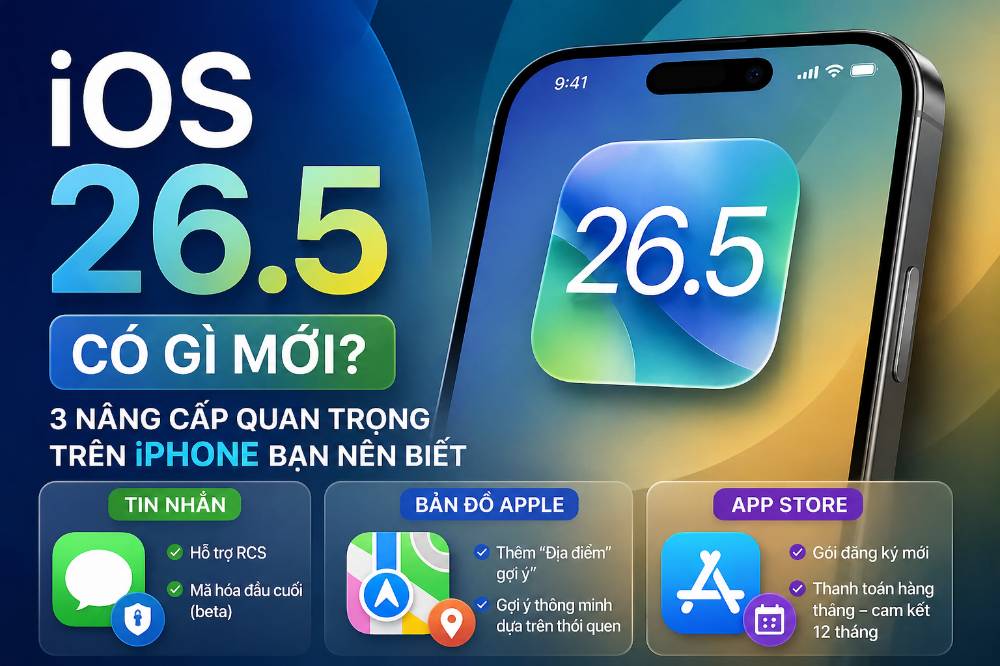 iOS 26.5 Có gì mới - Táo 247