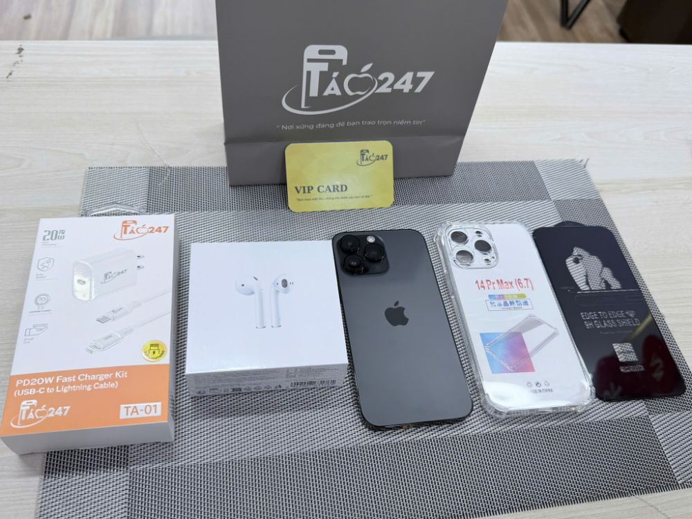 iPhone 14 Pro Max Space Black Táo 247