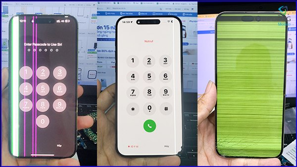 iPhone 15 Pro Max bị lỗi màn hình - Táo 247