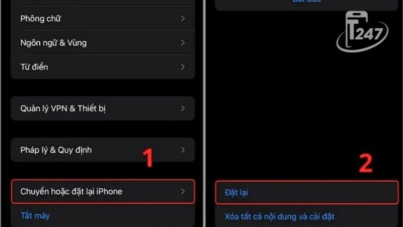 Đặt lại cài đặt khi iPhone khi iOS 27 hao pin