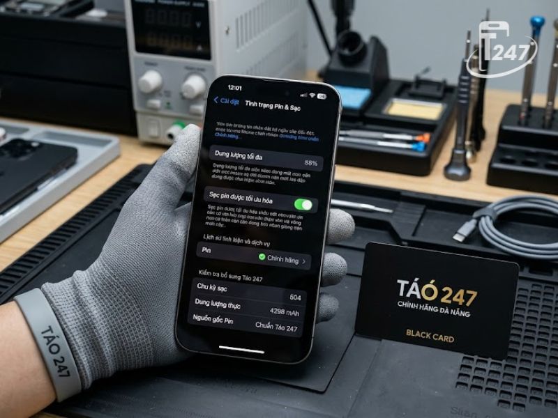 Tình trạng pin ảnh hưởng đến giá iPhone
