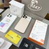 iPhone 16 Pro Max cũ màu Titan Sa Mạc kèm tai nghe không dây, sạc nhanh 35W và cường lực tại Táo 247 Đà Nẵng
