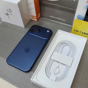 iPhone 17 Pro Max cũ màu xanh fullbox zin 100% bảo hành 12 tháng tại Táo 247 Đà Nẵng