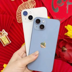 iPhone 14 màu Trắng Starlight và Xanh Dương Blue máy zin tại Táo 247 Đà Nẵng
