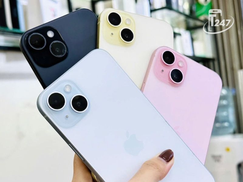 iPhone 15 Plus cũ đủ màu tại Táo 247 Đà Nẵng, máy zin bảo hành 12 tháng