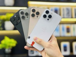 iPhone 16 Pro Max cũ đủ màu Titan đen, trắng, sa mạc tại Táo 247 Đà Nẵng